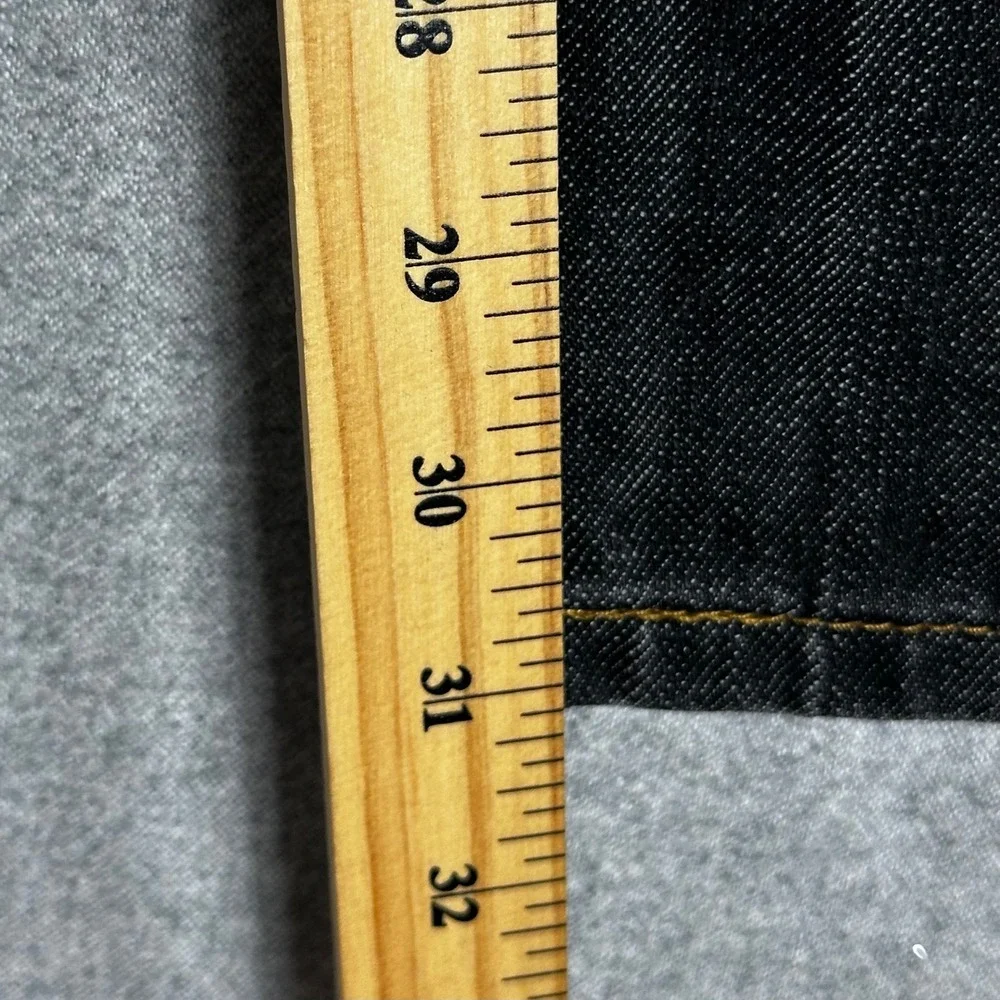 Levis 511 Jeans Mens 30x30 Skinny Black Dark Wash Stretch Denim